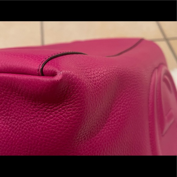 COPY - Gucci Soho Chain Strap Purse - Fuchsia - Picture 8 of 11